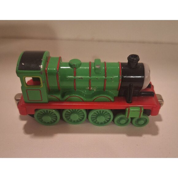 2002 Thomas & Friends Henry the Green Engine Die-Cast Metal Train Toy Vtg - Picture 3 of 9